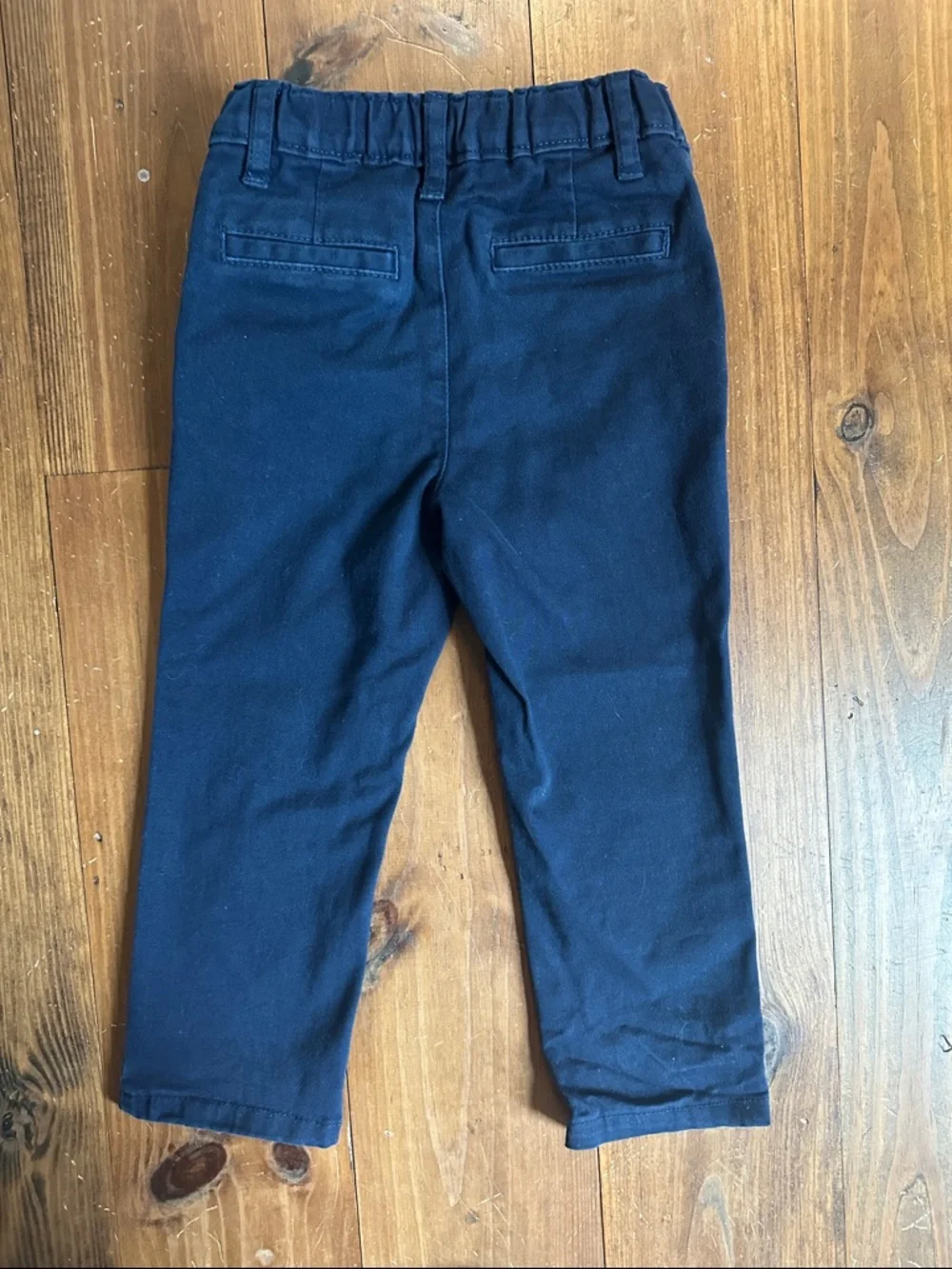 Gymboree Navy Wrinkle Resistant Chino Pants, 3T